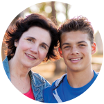 mother and son