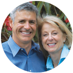 smiling couple